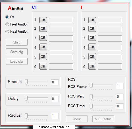 [v1e] [freeware] v1e# contine:- pixel aimbot real aimbot smooth delay radius rcs rcs power- rcs wait