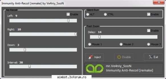 [UPDATE] Immunity Anti-Recoil [remake] - Immunity Anti-Recoil / WORK ON EAC AND - � Counter-Strike Cheats �